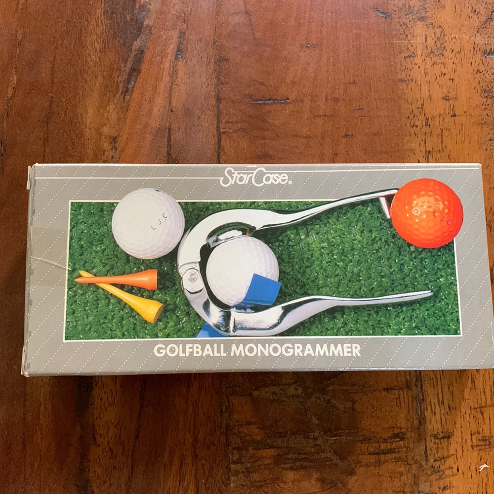 Golfball Monogrammer